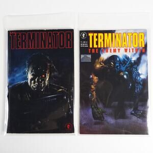 Terminator Tempest The Enemy Within #1 Dark Horse Comic Book Graphic Novel 1991